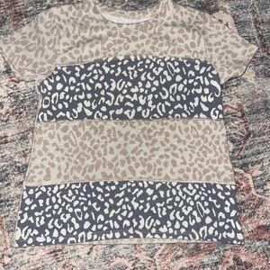 Leopard Print Kids T-Shirt